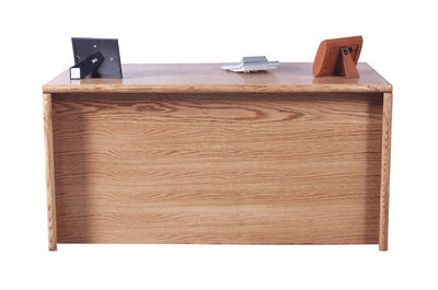 FD-1048 - Contemporary Oak 60" Executive Desk - Oak For Less® Furniture