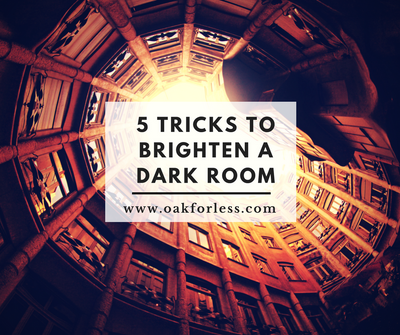 5 Tricks to Brighten a Dark Room
