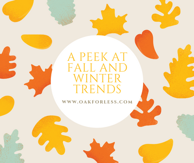 A Peek at Fall and Winter Trends