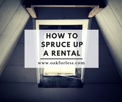 How to Spruce Up a Rental