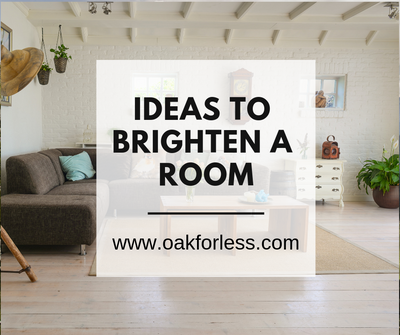 Ideas to Brighten a Room