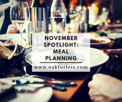 November Spotlight: Meal Planning