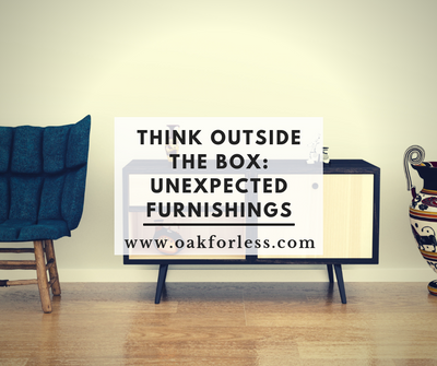 Think Outside The Box: Unexpected Furnishings
