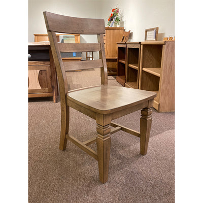 Clearance J Thomas Java Chair in Hazelnut Hand-Distressed finish - Oak For Less® 