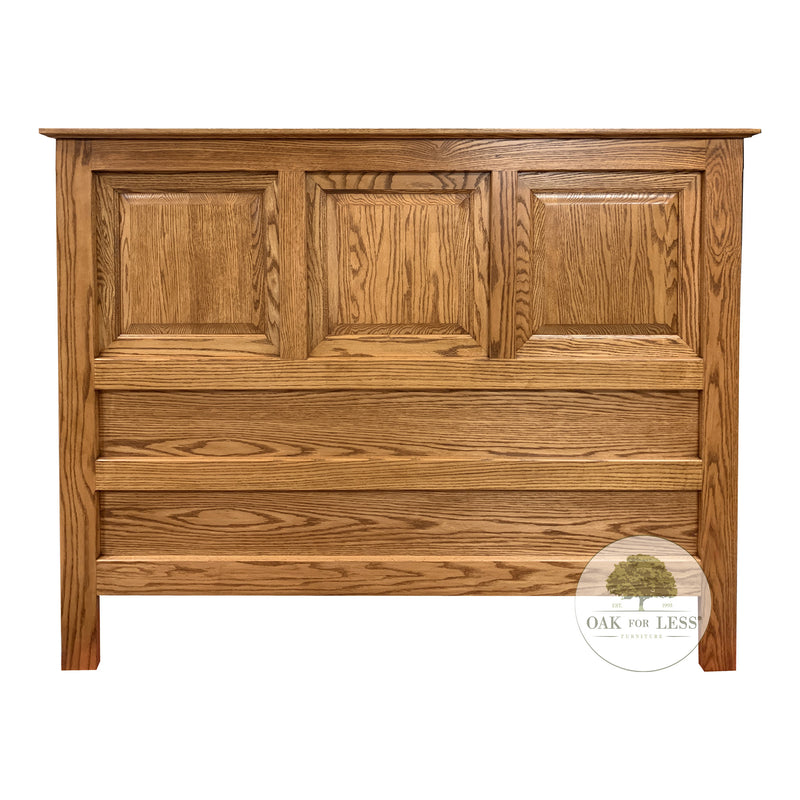 OD-O-T471-EK-HB - Traditional Oak Panel Headboard - E King Size - Oak For Less® Furniture