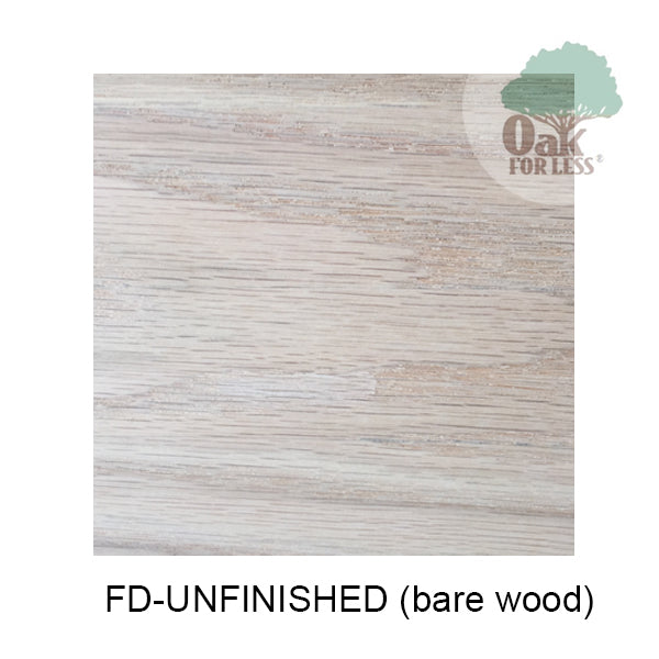 fd-unfinished bare wood | Oak For Less ® Furniture