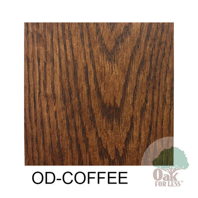 od-coffee finish | Oak For Less ® Furniture