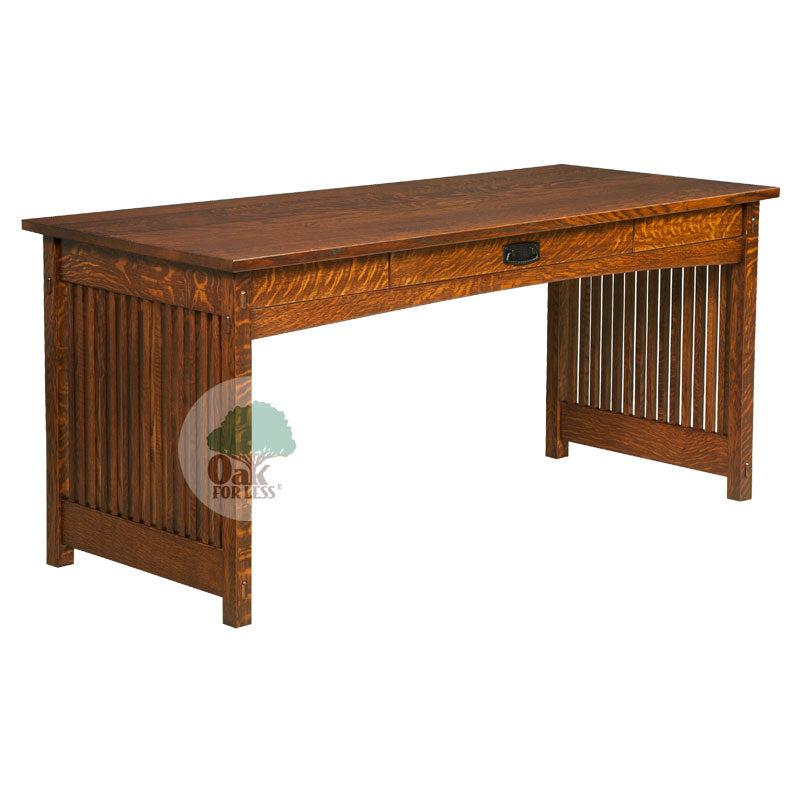 Amish made Mission Work Desk | Oak For Less ® - Oak For Less® Furniture