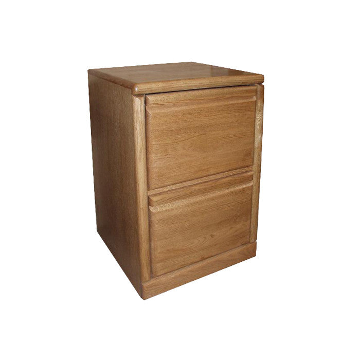 FD-1032 - Contemporary Oak 2 Drawer Letter-Legal Size File - Oak For Less® Furniture