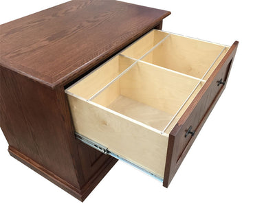 FD-1035M - Mission Oak 2 Drawer Lateral File - Oak For Less® Furniture