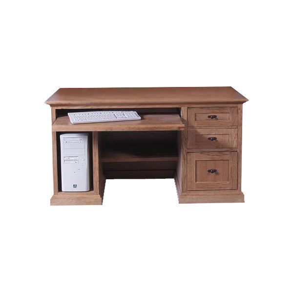 FD-1062M - Mission Oak 56" Computer Desk - Oak For Less® Furniture