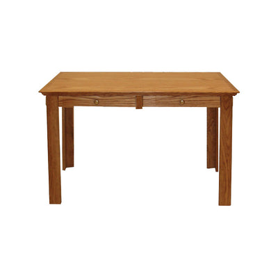 FD-1116T - Traditional Oak 72" Writing Desk with Drawers - Oak For Less® Furniture