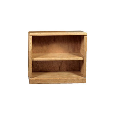 FD-6120 - Contemporary Oak Bookcase 36" w x 12" d x 30" h - Oak For Less® Furniture