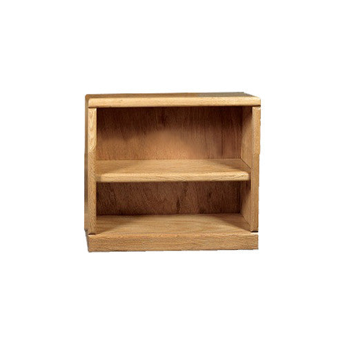 FD-6110 - Contemporary Oak Bookcase 30" w x 12" d x 30" h - Oak For Less® Furniture