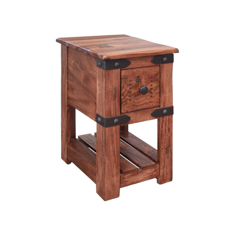 IFD-867CST - Parota II Collection Solid Wood Chairside Table - Oak For Less® Furniture