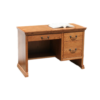OD-O-T100 - Traditional Oak 45" Junior Desk - Oak For Less® Furniture