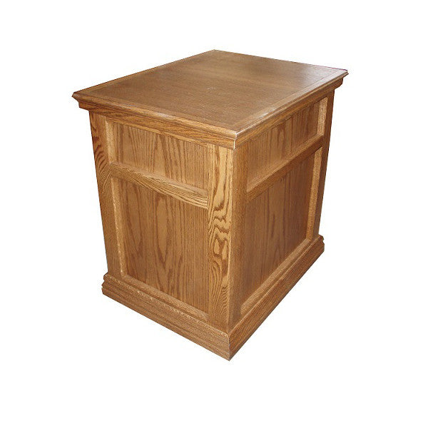 OD-O-T250 - Traditional Oak Fully Enclosed End Table - Oak For Less® Furniture