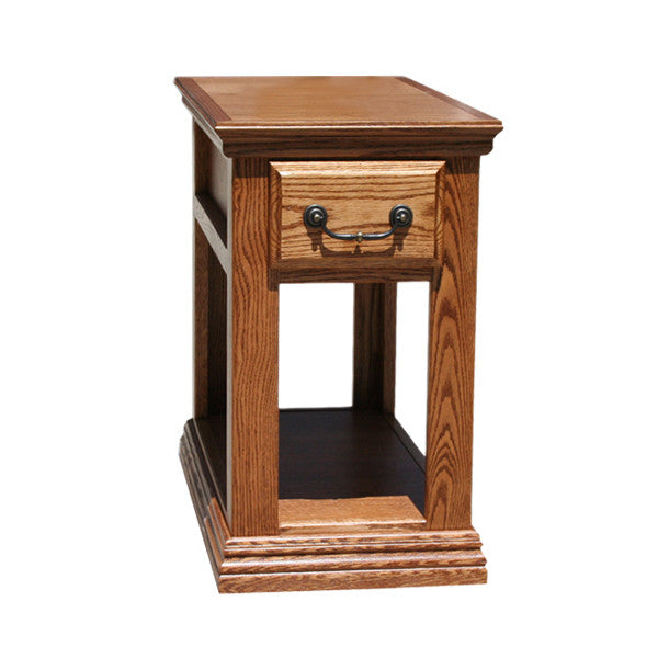 OD-O-T251 - Traditional Oak Chairside End Table - Oak For Less® Furniture