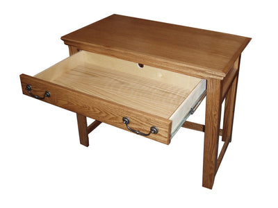 OD-O-T370 - Traditional Oak 36" Lap Top Writing Table Desk - Oak For Less® Furniture