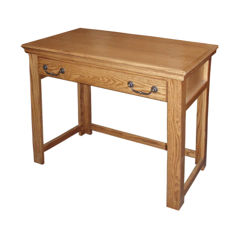OD-O-T370 - Traditional Oak 36" Lap Top Writing Table Desk - Oak For Less® Furniture