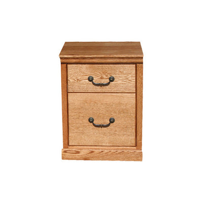OD-O-T373 - Traditional Oak 1 Drawer Roll-Away File - Oak For Less® Furniture