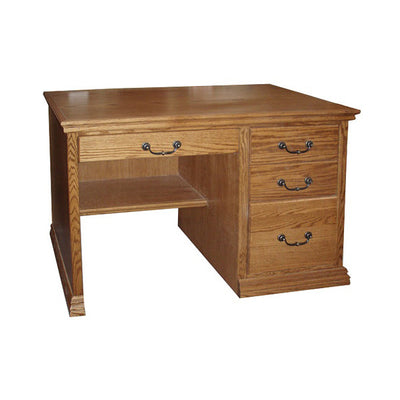 OD-O-T600 - Traditional Oak 45" Junior Desk - Oak For Less® Furniture
