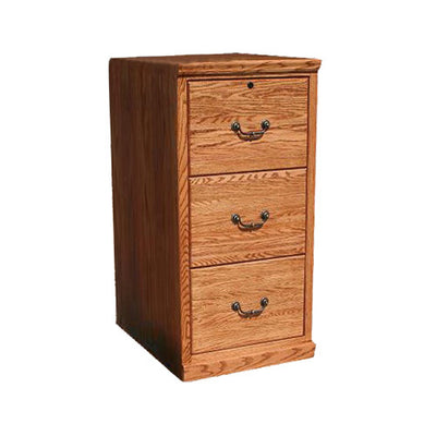 OD-O-T647 - Traditional Oak 3 Drawer Letter-Legal Size File - Oak For Less® Furniture