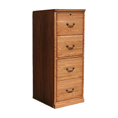 OD-O-T648 - Traditional Oak 4 Drawer Letter-Legal Size File - Oak For Less® Furniture