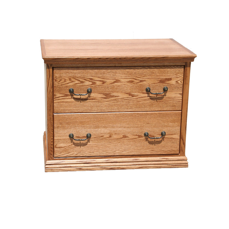 OD-O-T650 - Traditional Oak 2 Drawer Lateral File - Oak For Less® Furniture