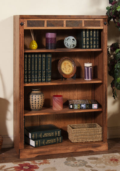 SD-2952RO2-48 - Sedona Rustic 48" h Bookcase - Oak For Less® Furniture