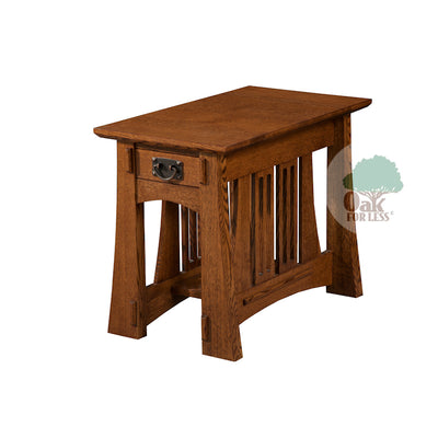 Arts & Crafts Spacesaver End Table | Oak For Less ®