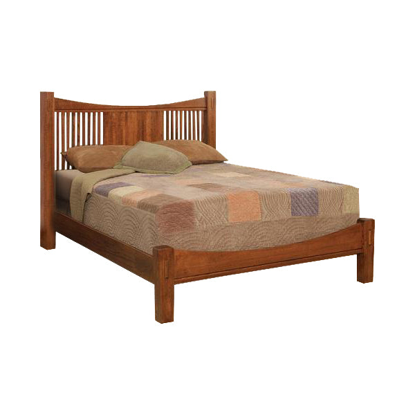 Heartland Quartersawn Oak Bed A - Queen Size - Oak For Less® Furniture