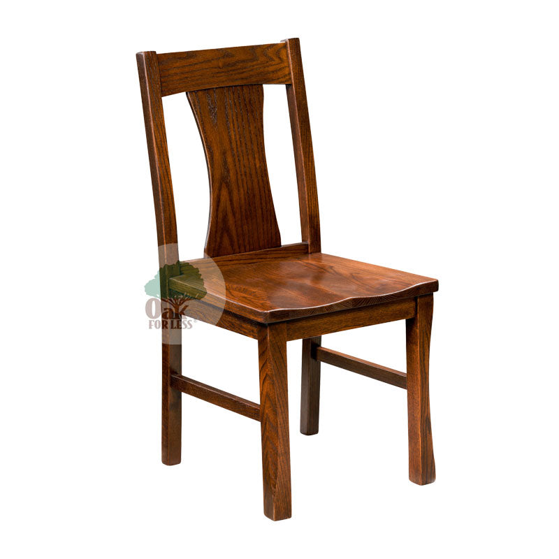 Amish made Sheridan Side Chair in Solid Oak - Oak For Less® Furniture